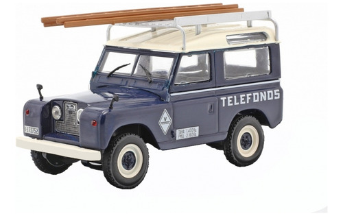 Magazine 1989 Land Rover Santana 88 Telefonica Blue White