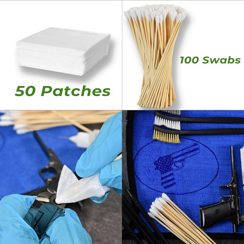 Kit De Suministros De Limpieza De Pistolas, Juego De Cepillo