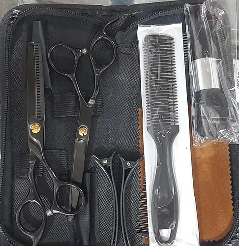 Kit De Tijeras Para Barberia