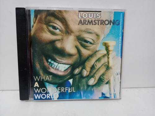 Louis Armstrong- What A Wonderful World- Cd, Argentina, 1994