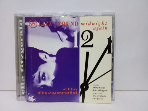 Ella Fitzgerald- Midnight Again- Cd, Usa, 1995