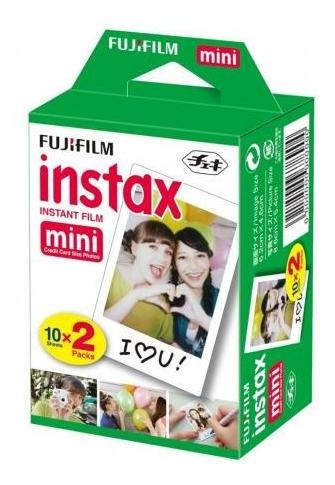 Kit Câmera Fujifilm Instax Mini 11 Azul + 20 Fotos Pack