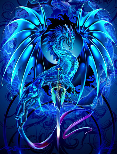 Rompecabezas De 500 Piezas Dragonblade, Espada De Mar