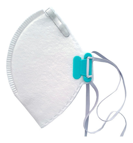 Kit 100 Máscaras N95 Proteção Respiratória Pff2 Cor Branco Lub