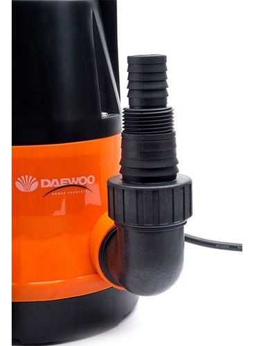 Imagen 3 de 10 de Bomba Sumergible 3/4hp Daewoo Agua Limpia 550w Plastica