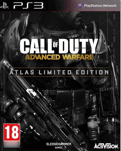Box Call Of Duty Advanced Warfare Atlas Limited Edition Ps3 