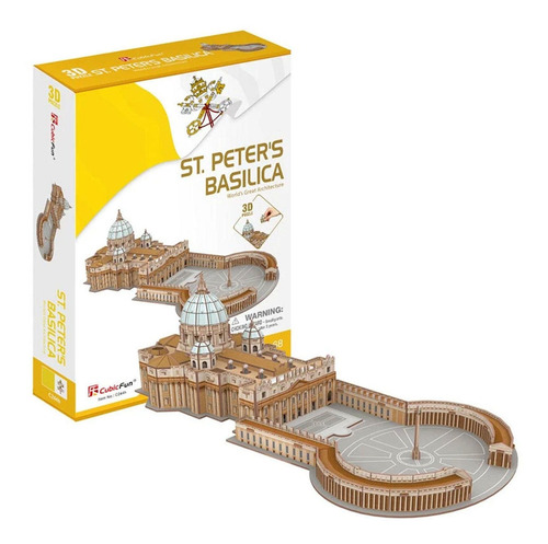 Puzzle 3d Vaticano Basilica De San Pedro C Series