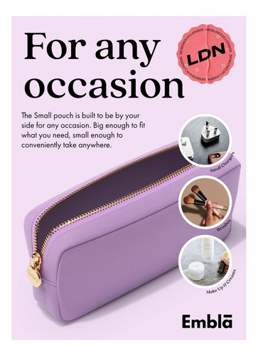 Embla Bolsa Maquillaje Viaje, Cosméticos, Neceser