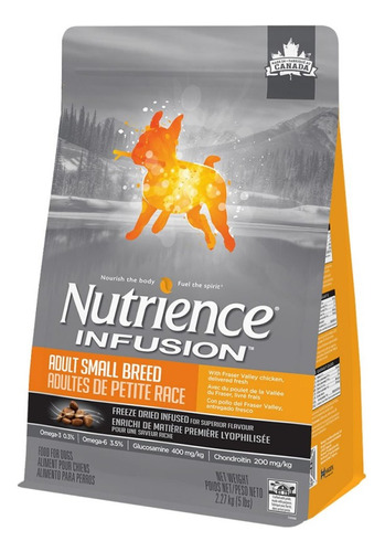 Nutrience Infusion Para Perro Raza Pequeña 5 Kg Bolsa