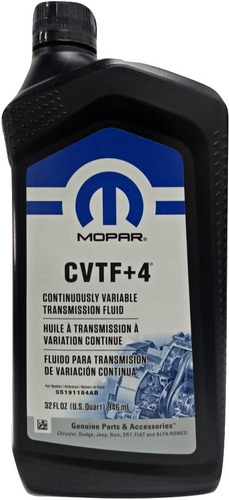 Aceite Cvtf+4 Mopar Original  Caliber 