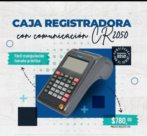 Caja Registradora Fiscal Aclas Cr2050 Todo Incluido Y Mas