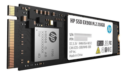 Disco Solido Hp Ex900 250gb M.2 Pci Express