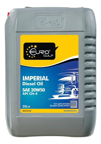 Aceite Euro Gulf 20w50 Sn Gasolina Paila 20l