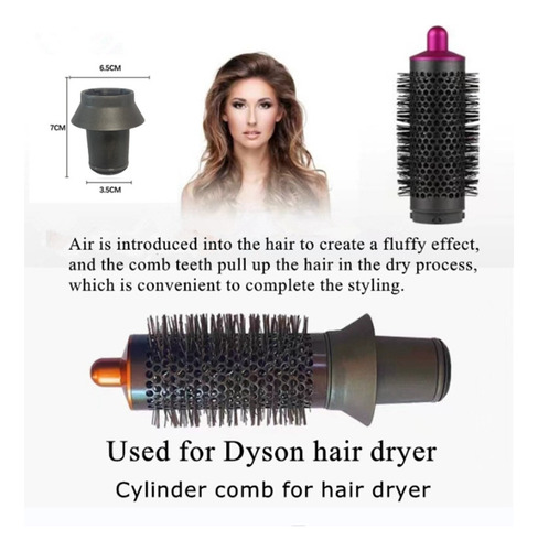 Para Secador De Cabelo Supersônico Dyson Airwrap Curling Att