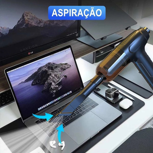 Limpador De Pó Elétrico Sem Fio 50000rpm Espanador De Ar