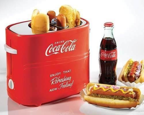 Nostalgia Coca-cola Pop-up Tostadora Hot Dog Perro Caliente