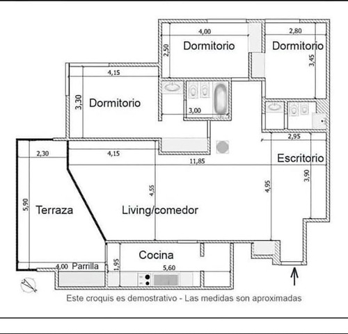 Imagen 13 de 13 de Departamento - Marinas Golf
