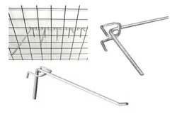 Comprar Gancho P/painel Telado Biombo Expositor 10cm Com 180 Unidade no Mercado Livre
