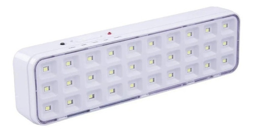 Luz Emergência Luminária Recarregável 30 Leds Bivolt Recarre