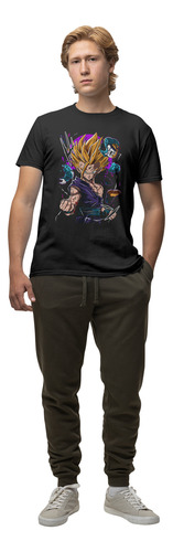Polera Gohan Vs Cell Jr. Anime Moda Niño Niña Infantil