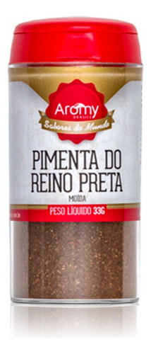 Pimenta Do Reino Preta Po 33g Tempero Pratos Saborosos Moída