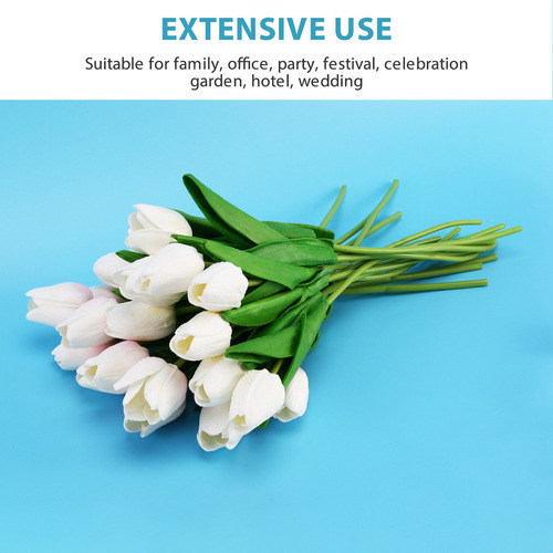 Xs Buquê De Tulipas Falsas De Flores Artificiais G920