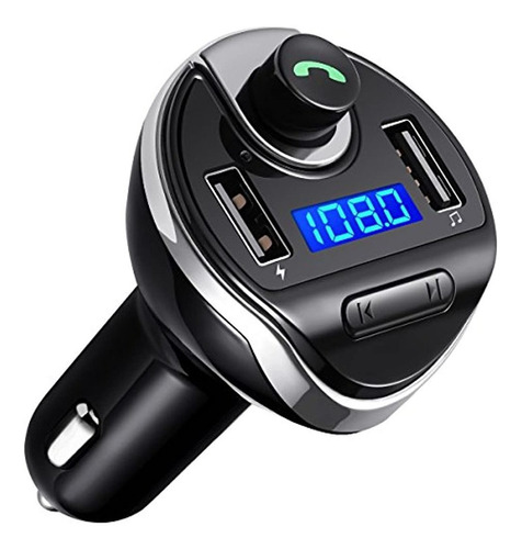 Transmisor Fm Bluetooth Para Coche De Radio Fm Inalámbrico