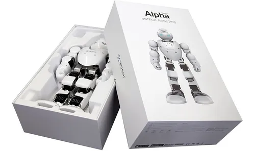 Robô Ubtech Alpha 1s Intelligent Humanoid Robotic Novo Robô Ubtech Alpha 1s Intelligent Humanoid Robotic Novo