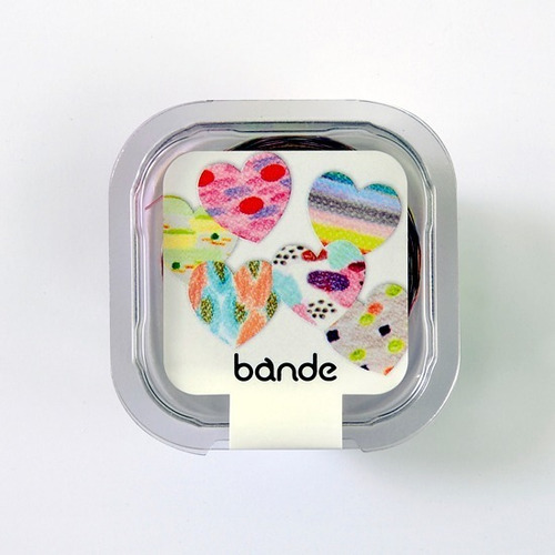Imagen 2 de 3 de Cinta Washi Con 200 Stickers Heart Quatre