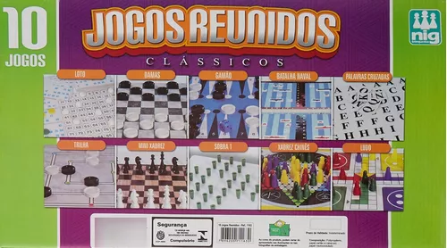 Jogo Palavras Cruzadas - Nig