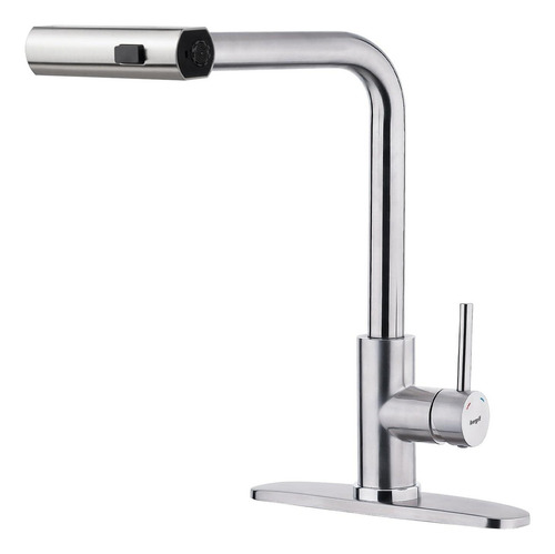 Grifo De Cocina De Cascada Ibergrif Con Pulverizador De De 3