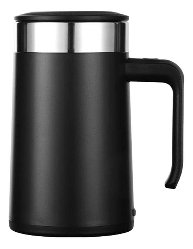 Vaso Automezclador De Acero Inoxidable, Taza Negro