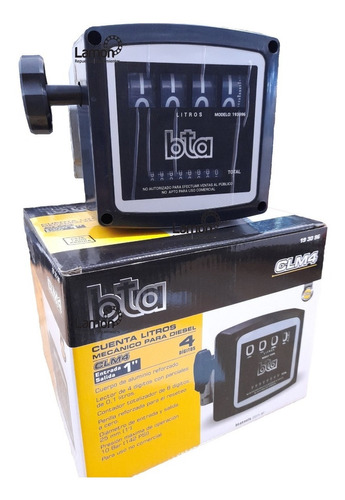 Cuenta Litros Mecanico Para Diesel 4 Digitos E/s 1 PuLG. Bta