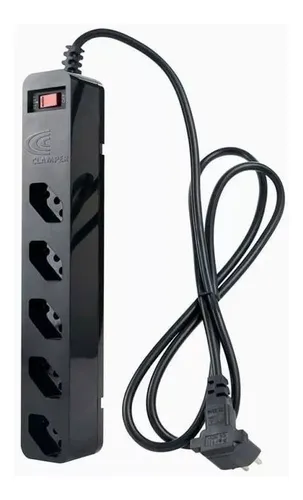 Filtro De Linha 5 Tomadas Clamper Dps Energia 5 - R$ 52,90