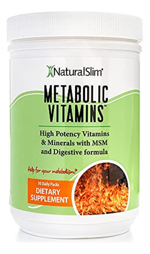 Naturalslim - Metabolic Vitamins Sabor Sin sabor