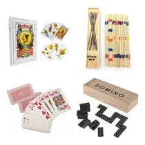 Comprar Pack 4 Juegos Cartas Españolas + Poker + Mikado + Dominó