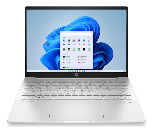 Notebook Hp Pavilion Plus 14-eh0104la Intel Core I5-1240p 8gb Ram 512 Gb Ssd 35.6 Cm (14 ) 2.2k (2240x1400px) Ips 100% Srgb Wi-fi 5 (802.11ac) Teclado Español Windows 11 Home Color Plateado