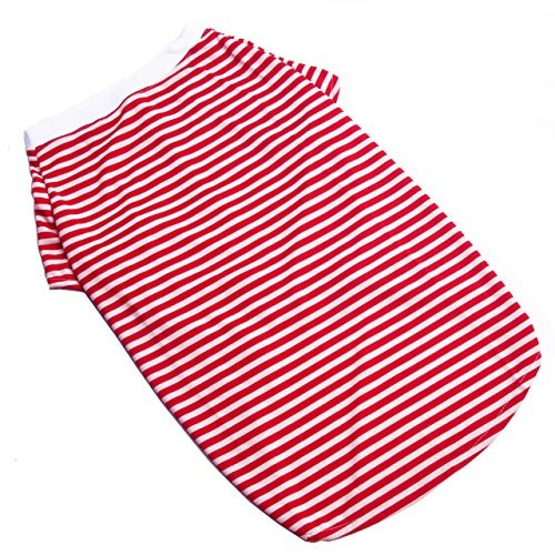 Camiseta Con Rayas De Perro Para Perros Grandes Medianos, C