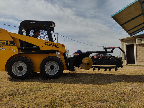 Zanjadora - Implemento Para Bobcat, Minicargadora, Minipala