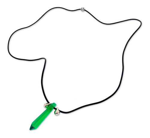 Imagem 2 de 3 de Colar Tsunade Verde Naruto