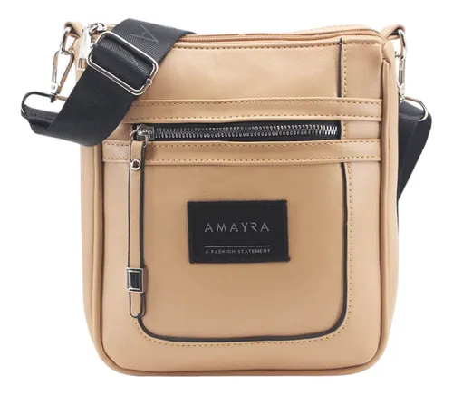 Bandolera Amayra Austria Morral Cartera Cuero Pu By Sofya