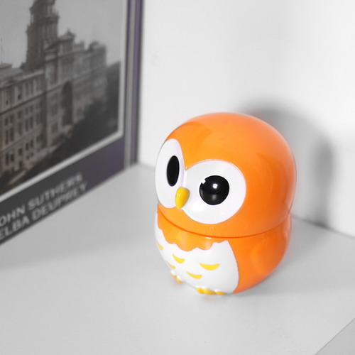 Timer, Con Forma De Búho, Manual, Mecánico Y Casero