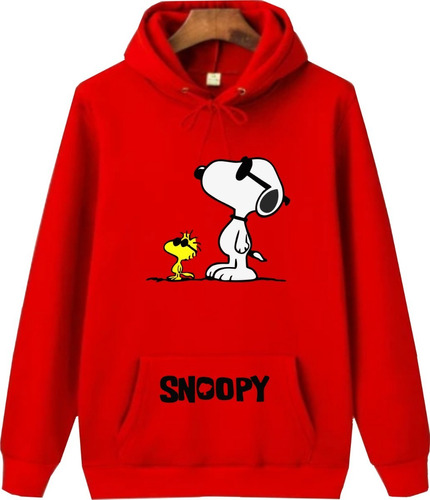 Buzos Sacos O Hoodie Capotero De Snoopy Para Niños Y Adultos