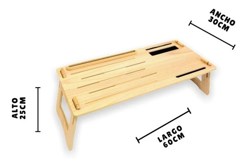 Imagen 4 de 8 de Mesa Multiuso Tablet Mate Para Cama Libros Sillon Notebook