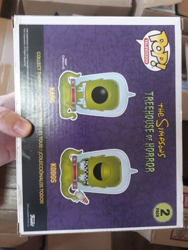 Funko Pop! Kang E Kodos The Simpsons 2 Pack Limited Edition