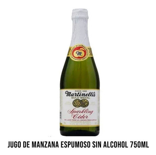 Jugo De Manzana Martinelli's De 750 Ml Sin Alcohol
