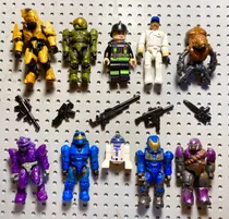 Comprar Megabloks Mega Construx Halo Lote Mix Figuras (65) 1 Halo