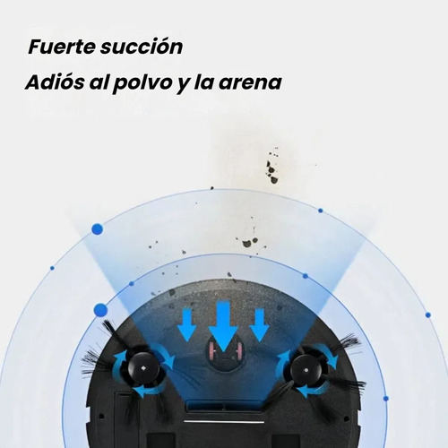 Para Aspiradora Robótica Inteligente 3 En 1, Mopa Y Carga