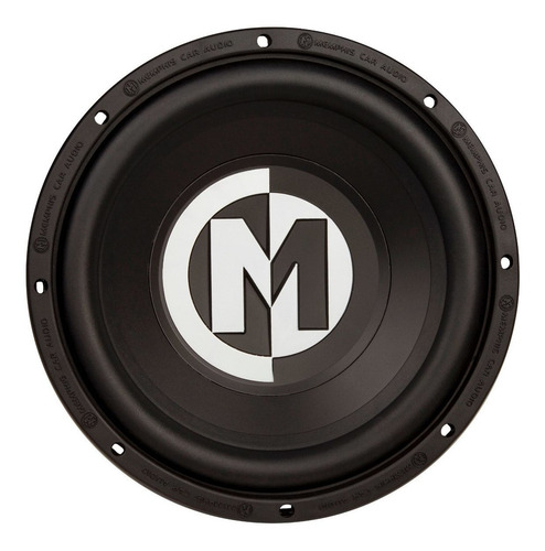 Subwoofer 10 Memphis Srx10d4 400w Doble Bobina Car Audio Color Negro