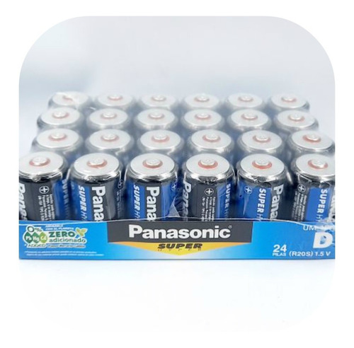 Panasonic D Grandes 1.5v Super Hyper 24 Unidades